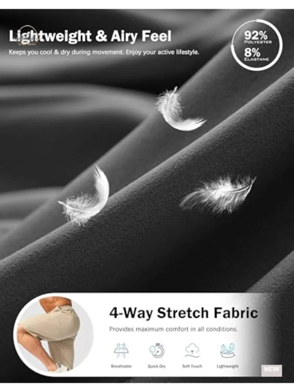 Men's Quick-Dry Golf Shorts 7